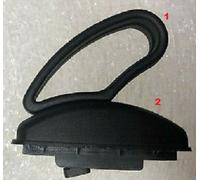 2XGHIERA CORNICE + 2XMANIGLIA LEVA ALZA SEDILE FIAT UNO PANDA CINQUECENTO Y SDA