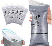 2XK-NOV Contenitore USA e Getta Urina, Urinatoio da Viaggio, Sacchetti Vomito da Viaggio, Sacchetti per Toilette da Campeggio, Viaggi, Ingorghi, WC Portatile per Uomini, Donne e Bambini (24, 700ml)