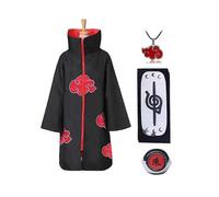 (2XL) Set di quattro pezzi di costumi anime da gioco e accessori per Halloween