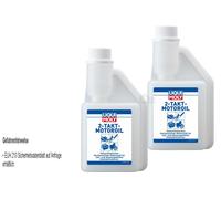 2xLiqui Moly 250ml 2-Takt-Hochleistungs-Motorenöl Miscelazione Automatica Taglia