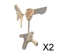 2xMini Generatore Eolico Kit di Modelli di Eoliche in Miniatura Kit di