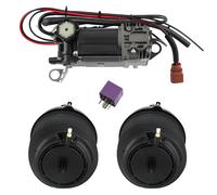 2xMolla Ad Aria Soffietto+Compressore Pompa for Audi A6 C6 4F 2004-11 4F0616001J