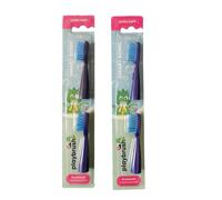 2xPlaybrush Smart Sonic Testine Inseribili Originale per Bambini,2er Pacco Blu