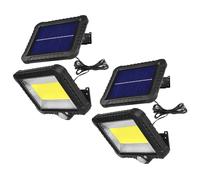 Maclean MCE438 Proiettore solare LED con sensore, IP44, 5W, 400 lm, 6000K