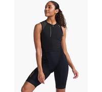 2XU Aero Tri Singlet Canotta Senza Maniche, Midnight/Festival, L Donna