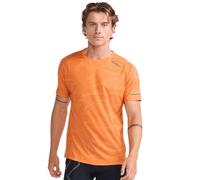 2XU Light Speed Tee Maglietta a Maniche Corte, Arancione, XL Uomo