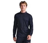 2xu Light Speed Tech Half Zip Long Sleeve T-shirt Nero S Uomo