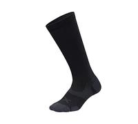 2XU UK Vectr Cushion Full Length Socks, Calze Uomo, Black/Titanium, M2