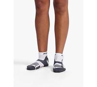 2XU UK Vectr Ultralight Cushion 1/4 Crew, Calze Uomo, White/Grey, S