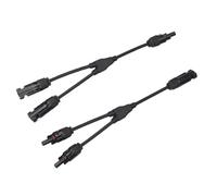 2Y 3Y 4Y IP68 Connettore FV Solare Y Parallelo 1000V 30A Maschio Femmina Mouted APanel Impermeabile for Cavo 2.5~6.0mm Sq Fotovoltaico(Y-type 3 way)