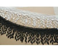 2Y Pizzo Ricamato Artigianato Gonna Abito Orlo Applique Frangia Cucito Ricambio