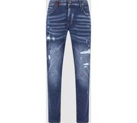 2Y Premium Jeans 'Julio' blu denim / rosso scuro Uomo 2Y Premium 32