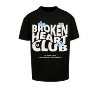 2Y Studios Maglietta 'Broken Heart Club' blu pastello / nero / bianco Uomo 2Y Studios M