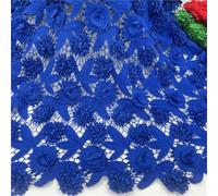 2Yards Milk Silk Lace Three-dimensional Fabric