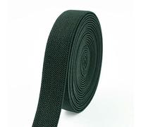 3,0 metri 10-50 mm Fascia elastica in nylon morbido per cucire vestiti Nastro in gomma per cintura Reggiseno Cinghia per biancheria intima Accessori per indumenti fai da te - Verde scuro - 15 mm - 3