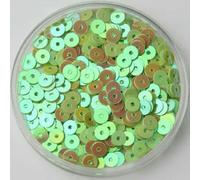 3,0 mm 4,0 mm 5 mm 6 mm paillettes piatte rotonde in PVC sciolte paillettes cucito artigianato per decorazioni di nozze indumento abito scarpe tappi accessorio fai da te-AB verde chiaro-2 mm 4000