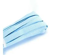 3,0 mm 6 mm Elastici colorati ad alta elasticità Corda Elastico Linea Nastro Spandex Cucito Pizzo Rifinitura Fascia in vita Accessorio per indumenti - Azzurro - 3,0 mm 10 iarde