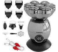 3.0 The Ultimate Shaver - Rasoio da uomo, 7 teste, galleggiante, IPX7, impermeabile, perfetta rasatura per viso, testa, naso, corpo (1 set)