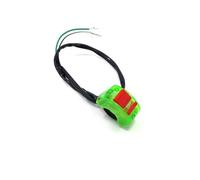 3,0 X 2,2 X 4,5cm Connettore Universale Per Interruttore Luci Moto ON/OFF Pulsante Di Modifica Manubrio Per Fari Per Scooter Accessori Moto Blocchetto Accensione(Green)