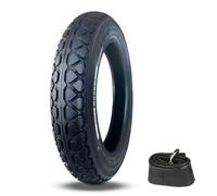 3.00-12 Pneumatico da Strada per Moto da Cross Set di Camere D'aria | Compatibile con 80/100-12 Pneumatici Resistenti All'usura con Valvola | Anteriore per Moto da Cross