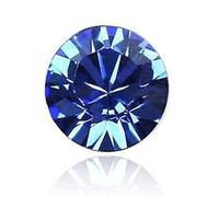 3.00 carati 5.00 Ratti Certified Blue Zircone Stone I Forma rotonda Cubic Blue Diamond Gemstone-B09LVCCX-DNM