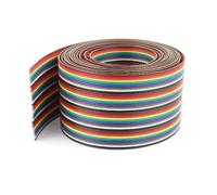 3,05 m 40 vie 40-pin IDC arcobaleno colore a nastro piatto cavo 1,37 mm passo