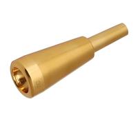 3.0C/5C/7C - Bocchino per tromba in metallo placcato oro, in acciaio inox, accessorio professionale per strumenti a tromba