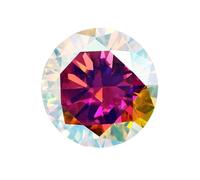 3.0Mm - pietra rotonda della moissanite del taglio di 12.0Mm che passa il tester del diamante per i progetti su ordinazione dei monili della moissanite, 9.0mm-3.0ct, Moissanite