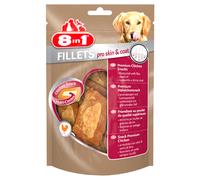 3 + 1 gratis! 4 x 80 g 8 in 1 Fillets Pro - Pro Skin & Coat, S