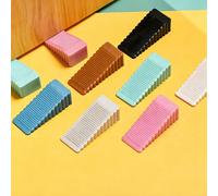 3/1 pezzo Fermo porta antivento creativo, superficie in plastica opaca, fermo porta, fermo porta anti-collisione, blocca porta, fermo porta di anti-collisione per porta di casa, fermo porta in silicon