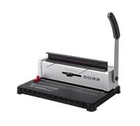 3:1 Pitch Twin-Loop Wire Binding Machine 34-Hole A4 Punching Machine 12 Sheets Of A4 Paper Operazione senza sforzo