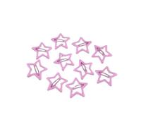 3/10/12 fermagli per capelli colorati a forma di stella, Y2K, graziose forcine laterali a forma di stella, accessori per capelli per bambini, colore prugna