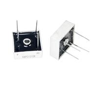 3/10/20/50/100 pezzi KBPC1510W Raddrizzatore a ponte DIP-4 Ponte quadrato 15 A/1000 V(3Pcs)