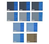 3-10 pezzi di carta vetrata a umido e a secco 400 800 1000 1200 1500 2000 2500 3000 4000 5000 7000 grana abrasiva impermeabile 230x280mm per vernici per auto, legno(400,3Pcs)