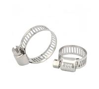 3-10 pezzi fascetta stringitubo regolabile 6-311 mm in acciaio inossidabile fascetta stringitubo for tubo dell'acqua idraulico(130-152mm 1piece)