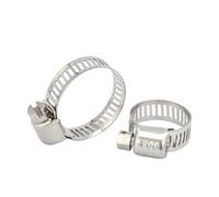 3-10 Pezzi Fascetta Stringitubo Regolabile 6-311 Mm In Acciaio Inox Vite Senza Fine For Tubi Idraulici(13-19mm 10pcs)