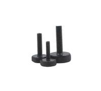 3-10 pz M3 M4 M5 M6 DIN653 GB835 Vite a testa piatta in acciaio nero a testa piatta Stringere a mano le viti del computer(M4 x 25mm 10pcs)