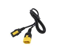3-100-356 Cavo IEC C13 Femmina,IEC C14 Maschio PVC 1,5m con Blocco SERRATURA ...