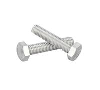 3-100pcs M1.6/M2/M2.5/M3/M4/M5/M6 Viti macchina con testa esagonale in acciaio inoxydabile, M2x5mm