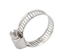 3-10pcs fascette stringitubo regolabili 6-311mm acciaio inossidabile ingranaggio a vite senza fine fascetta fermatubo for tubo idraulico dell'acqua(13-19mm 10pcs)