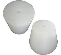 3 # -11 # Tappo in Silicone Con Foro Per Airlock Bubbler Brew Wine Food Grade Silicone Stopper 7 #