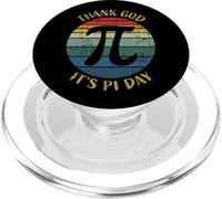 3.14 Pi Retro Grazie a Dio il suo Pi Day per insegnante di matematica PopSockets PopGrip per MagSafe
