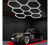 3-14x luci da garage esagonali a nido d'ape LED per negozi , garage , soffitto