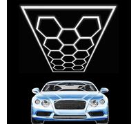 3-14x luci da garage esagonali a nido d'ape LED per negozi , garage , soffitto