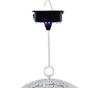 3-15RPM Disco Ball Motor Light, velocità regolabile Disco Ball Spinner può appendere 4 6 8 12 40,6 cm palle a specchio, perfetto per Natale, DJ, festa di compleanno Decor