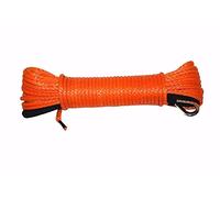 3/16 "* * 50FT Arancione Arancione Cavo sintetico Cavo e ATV Failead & Winch Hook Stopper, cavo dell'argano for barca, linea ATV Winch Line