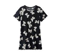 3-16 Anni Camicia da Notte Bambina Estivo Cotone Pigiama Ragazza a Maniche Corte per Bambini con Scollo Rotondo Unicorno per Bambine