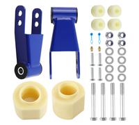 3" + 2" Rear Shackles Level Lift Kit +Coil Compressor for Jeep Cherokee XJ