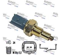 3.234182 SIDAT Interruttore, Luce di retromarcia per ,DACIA,NISSAN,OPEL,RENAULT,
