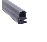 3,28 piedi, nero, resistente alle intemperie e durevole, facile da installare, ideale for porte, finestre altro ancora(15mm x 12mm)